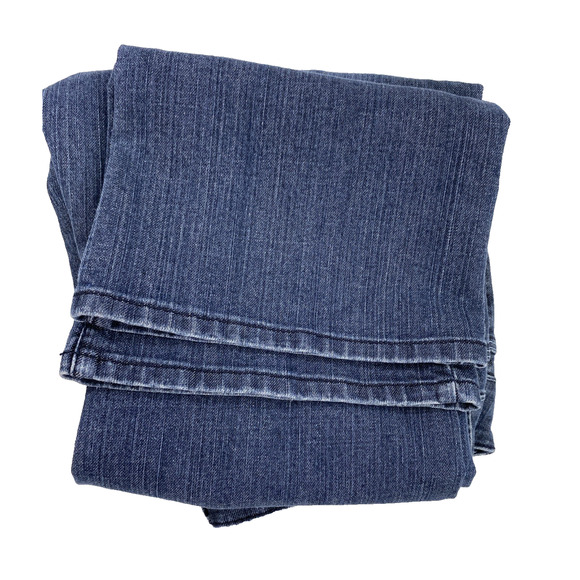 Fashion Bug Jeans Women Size 10 Average Dark Wash Denim Boot Embroidered Pockets - Picture 13 of 13